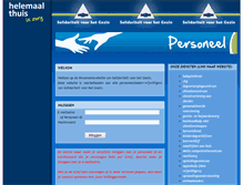 Tablet Screenshot of personeel.solidariteit.be